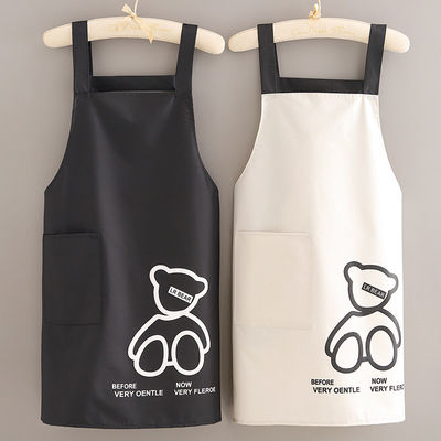 日常生活 オーダーメイドロゴ ポケット 防水ポリエステル 綿 キッチンシェフ