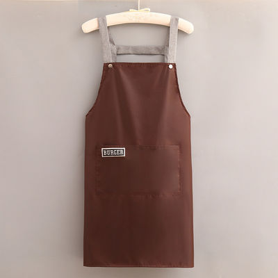 カスタムロゴ カットンポリエステル シェフ 料理用アプロン カフェ レストラン キッチン