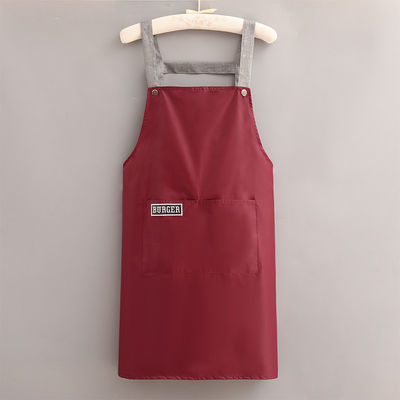 カスタムロゴ カットンポリエステル シェフ 料理用アプロン カフェ レストラン キッチン