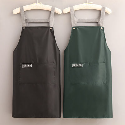 カスタムロゴ カットンポリエステル シェフ 料理用アプロン カフェ レストラン キッチン