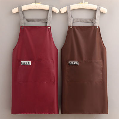 カスタムロゴ カットンポリエステル シェフ 料理用アプロン カフェ レストラン キッチン