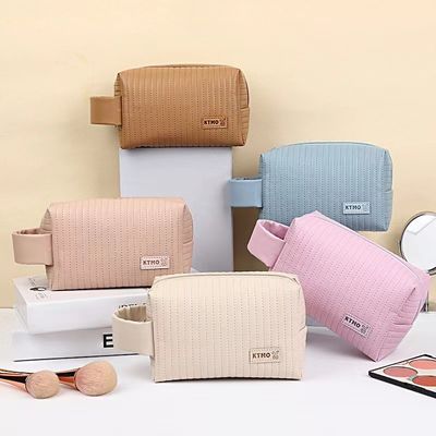 日常旅行用化粧袋 トイレット用品と化粧品用のカスタム革化粧袋