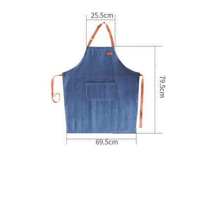 防水デニムアプロン OEM/ODM 受け入れられる シェフ キッチン BBQ 洗濯機