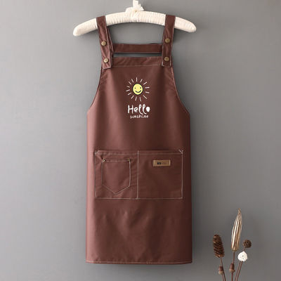 受け入れられるカスタムロゴ プリント ポリエステルシェフアプロン キッチン 工芸 料理 レストラン