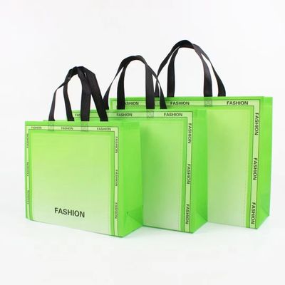 印刷されたロゴのラミネート環境ショッピングのためのカスタマイズされたカラー非織物袋
