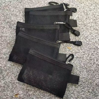 受け入れられるOEM/ODM リサイクルロゴの保管のためのカスタマイズされたカラーポータブルメッシュウォッシュバッグ