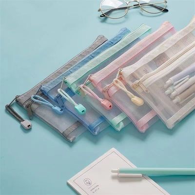 日常 学校 生活 カスタム メッシュ バッグ メイクアップ バッグ 化粧品 旅行 オーガナイザー 収納 バッグ