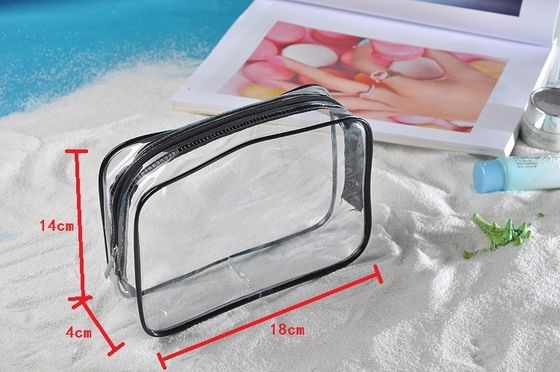 旅行用品とトイレ用品用の3PCクリアな化粧品バッグセット OEM/ODM可