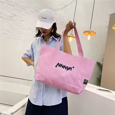 オーダーメイド印刷 エコフレンドリー リサイクル シンプル 卸売 綿 キャンバス 食料品 ショッピング トートバッグ