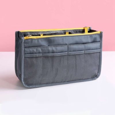 硬いハンドルでカスタムフェルトメイクバッグ あなたのコレクションに完璧な追加