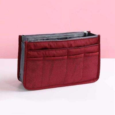 硬いハンドルでカスタムフェルトメイクバッグ あなたのコレクションに完璧な追加