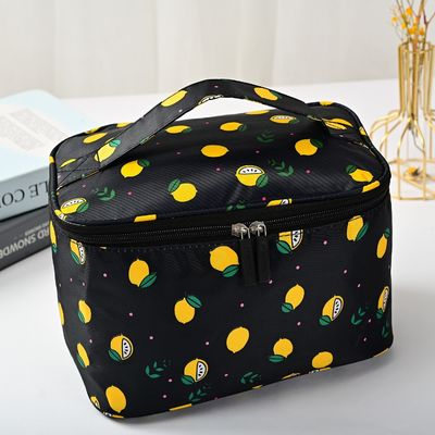 プロメイクボックス  Zipper 閉塞 ファッションスタイル カスタム化粧品ボックス