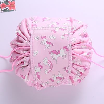 オーダーメイド ロゴ プリント オックスフォード ドラストリング コーズメティック バッグ 最新のファッションスタイル
