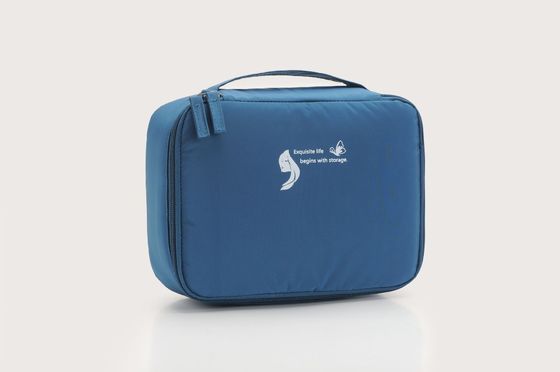 旅行用カスタムナイロン化粧袋と透明なデザイン
