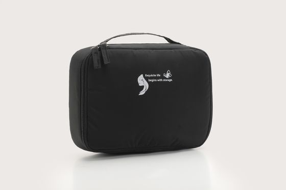 旅行用カスタムナイロン化粧袋と透明なデザイン