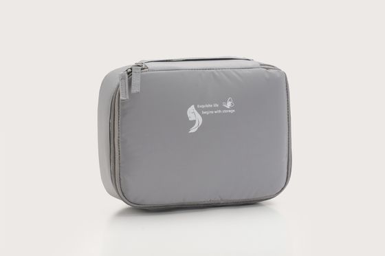 旅行用カスタムナイロン化粧袋と透明なデザイン