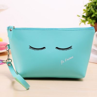 便利なファッション的なプー化粧品バッグ あなたの化粧品のニーズのためにカスタマイズされたロゴ