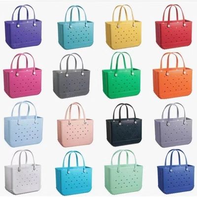 PVC内膜素材 オーダーメイド 夏用ゴム トート 大型 ファッション エヴァ プラスチック シリコン バッグ