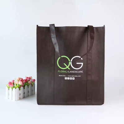 プリント ロゴ エコ カスタム 再利用可能 非織布 食料品の買い物用 キャリー トートバッグ