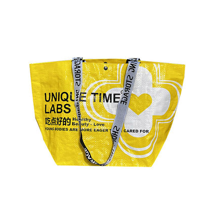 手取りスタイル パーソナライズド トート ショッピング バッグ カスタマイズされた色とマルチ カラー ロゴ