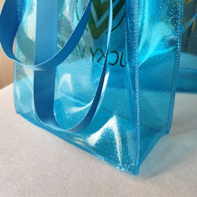 TPU ライトブルー フィットネス ビーチ スイミング アウトドア バッグ 大容量 防水 バッグ