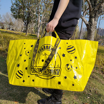 オーダーメイド エコフレンドリーなPP織物ラミネート 買い物用 トートバッグ リサイクル素材