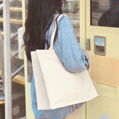 カスタムロゴ プリント プレゼントや環境にやさしい広告用の再利用可能なキャンバストートバッグ