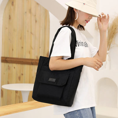 女性 ファッショナブル キャンバス トート オーダーメイド ロゴとカスタマイズされた色のショッピングバッグ