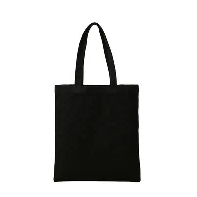 カスタム ロゴ キャンバス トーテ バッグ 黒 赤 ピンク 青 紫色 再利用可能