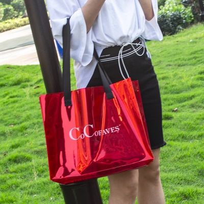豪華 防水 透明 女性用 化粧品 ハンドバッグ カスタム メイク ポーチ トート バッグ ロゴ付き
