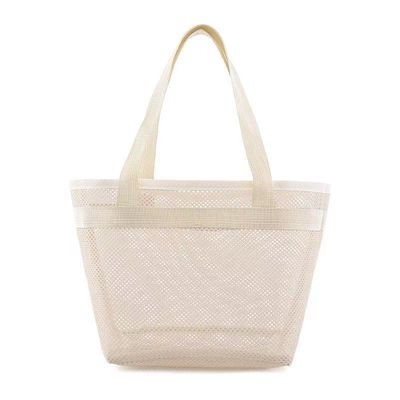 オーダーメイド ロゴ メッシュ トイレットリー バッグ エコ ショッピング バッグ ジッパー付き 小ナイロン メッシュ バッグ