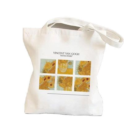カスタマイズされた色 再利用可能 純綿 キャンバス 食料品 ショッピング トートバッグ プロモーション