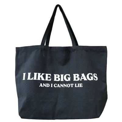 パーソナライズド プリント 綿 黒 キャンバス トート バッグ 買い物 最新のファッションスタイル