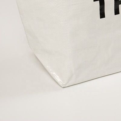 カスタマイズされた印刷 超大型 再利用可能な買い物 トート マットラミネートPP織物袋