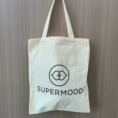 カスタマイズされた色 再利用可能 環境に優しいポリエステル 綿 キャンバス 食料品 ショッピング トートバッグ