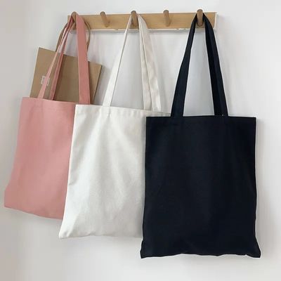 12オンス オリジナル 綿キャンバス シンプル トートバッグ オーダーメイド ロゴ エコフレンドリー トートバッグ