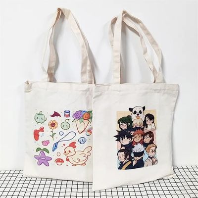 女性 の 日常 学校 生活 の ため に オーダーメイド で 環境 に 優しい キャンバス トート バッグ