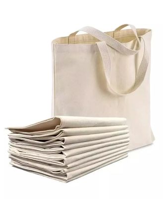 再利用可能なキャンバス トートバッグ 持続可能で環境に優しいブランドのためのカスタムプレゼント