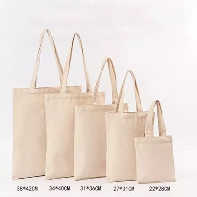 再利用可能なキャンバス トートバッグ 持続可能で環境に優しいブランドのためのカスタムプレゼント