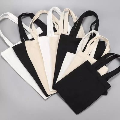 受け入れられるOEM/ODM カスタマイズされた手紙 パターン キャンバス 布 トートバッグ 食料品ショッピング