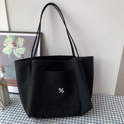 カスタマイズされたカラー エコキャンバス トートバッグ 女性用 大容量とOEM/ODM 受け入れられる