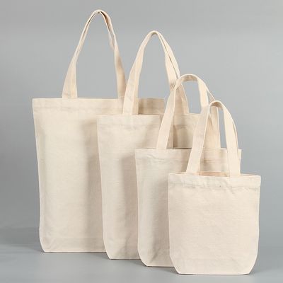 オーダーメイド ロゴ 受け入れ エコフレンドリー 重荷 キャンバス ショッピング トートバッグ ポケット付き