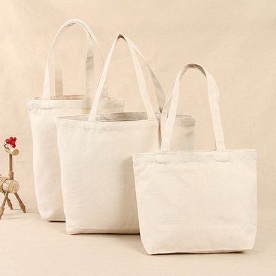 オーダーメイド ロゴ 受け入れ エコフレンドリー 重荷 キャンバス ショッピング トートバッグ ポケット付き