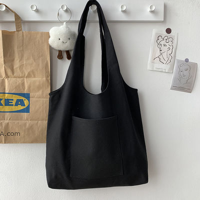 カスタムロゴ キャンバス ショッピングバッグ 有機綿 トートバッグ 最新ファッションスタイル