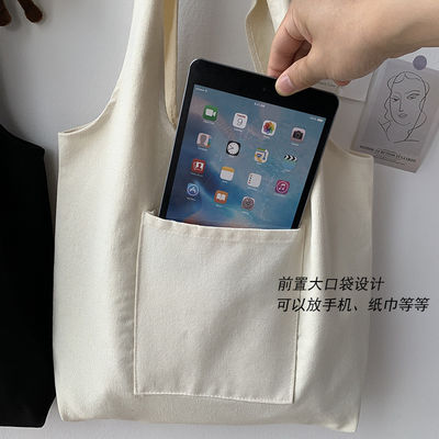 カスタムロゴ キャンバス ショッピングバッグ 有機綿 トートバッグ 最新ファッションスタイル