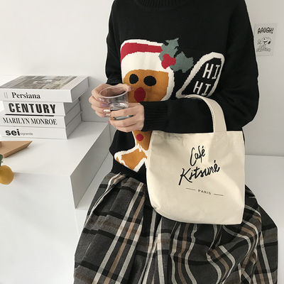 カスタマイズされたロゴ カスタマイズされたファッション リサイクル可能な買い物 綿袋 トートバッグ 印刷されたキャンバスバッグ
