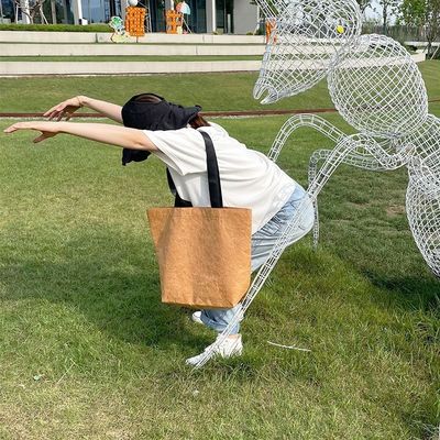 デュポント紙の買い物袋 防水で洗える素材でカスタマイズされた色