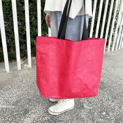 デュポント紙の買い物袋 防水で洗える素材でカスタマイズされた色