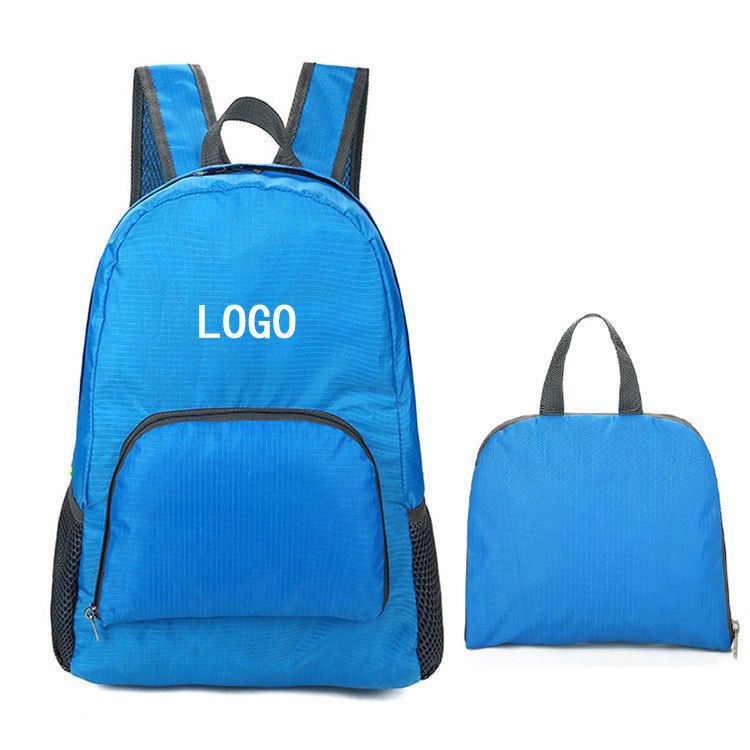 オーダーメイド ロゴ コットンファブリック ジムスタイルのバックパック 屋外スポーツ 登山 キャンプ 徒歩