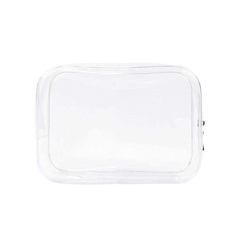 PVCジッパー トイレットリー 化粧品 バッグ カスタムサイズ ロゴ クリア メイクアップ バッグ 女性用 ファッションスタイル